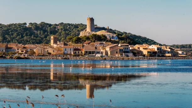 Gruissan, a possible visit during your French immersion program with teacher Eliane in South of France