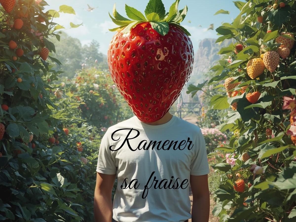 Strawberries and the French expression “ramener sa fraise” explained for French learners